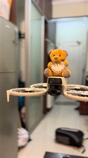 Can DJI Flip Fly Indoors? 🧸 Test with Teddy Bear!