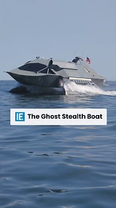 258K views · 2.5K reactions | The Ghost Boat, with its unique SWATH design, glides above the water's surface, defying waves and offering stealthy, high-speed inshore capabilities that remain unmatched in the world of maritime technology. | Interesting Engineering | Facebook