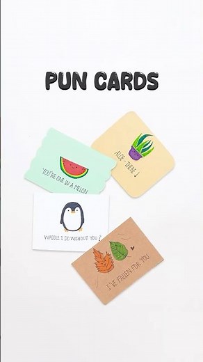 Pun Cards 😂💌 | DIY Funny Greeting Cards | Easy Creative Card Ideas #Shorts