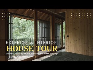 Granary House - Rustic And Minimalist Home Design In Mountain Landscape