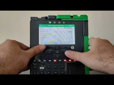 Date and time setting in P5 relay via HMI | Hindi