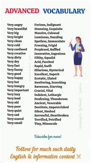 Improve Your English 👩‍🏫✅️ #english #shorts #youtube #advancedvocabulary #wordoftheday #learnenglish