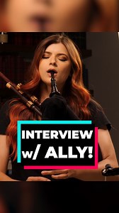 Our full 30 minute interview with Ally the Piper is out NOW on YT! Follow the link in our bio. . . . #allythepiper #bagpipes #usakilts #celticmusic | USA Kilts