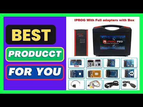 NEW Iprog Pro Full V89 with 7/11 Adapters Support
