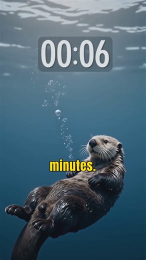 This Animal Can Hold Its Breath Longer Than You Think #facts #wildlife