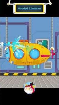 Flooded Submarine 2 | Easy Clean Repair Shop | REDMON #shorts