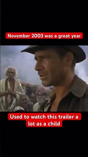 Original Indiana jones DVD trailer. A new format was and is exciting #indianajones #dvds