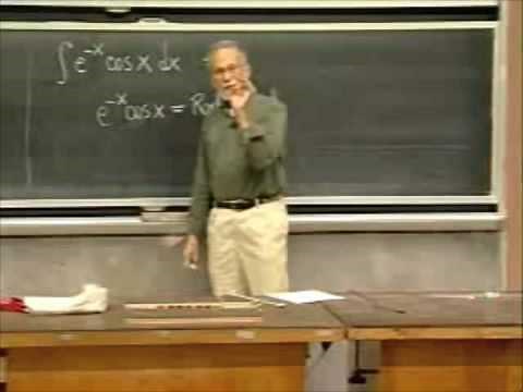 Complexifying the Integral (Arthur Mattuck, MIT)