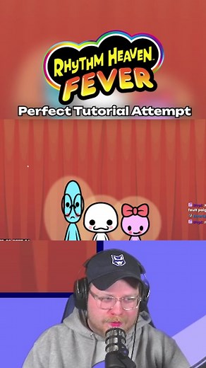Testing my rhythm in the tutorial! #DaftHusky #RhythmHeavenFever #RhythmHeaven #rhythm #gaming