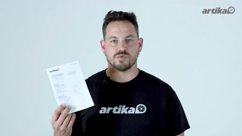 Artika Swirl 30-Watt 1 Light Chrome Modern Integrated LED Pendant Light Fixture for Dining Room or Kitchen PDT-SWR