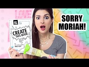 Finishing Moriah Elizabeth's Create This Book in ONE Video?!