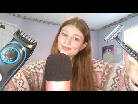 ASMR Men's Shave and Haircut Roleplay (Soft Spoken)