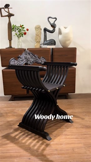 Unique chair art furniture #artfurniture #uniquechair #woodworking #sculptureart #bespokefurniture