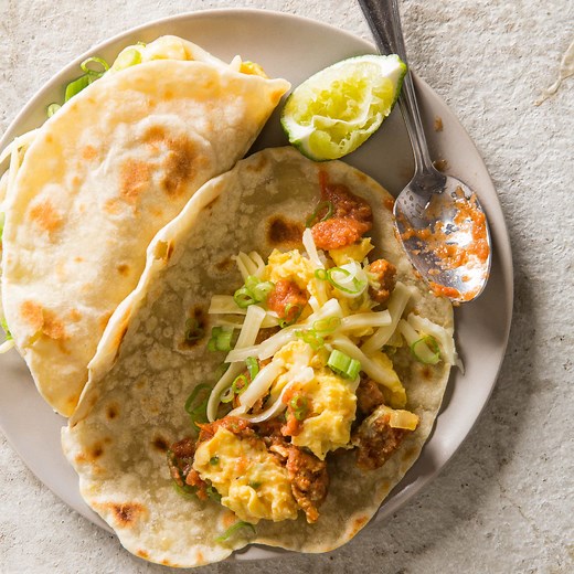 Texas Breakfast Tacos with Chorizo | America's Test Kitchen