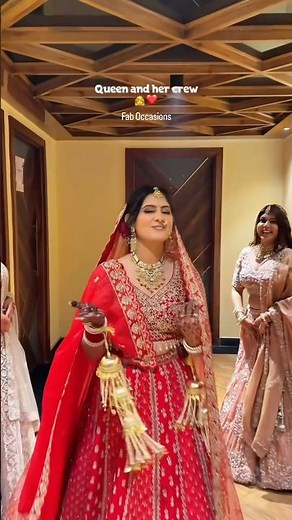 Bride Reveal by Cutest Bridesmaids | Bride First Look | Outfit Check | Lehenga | Indian Bridal Entry