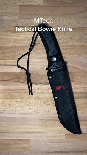 Tactical Bowie Knife from MTech. Available at Uppercut Tactical. #tactical #tacticalknife