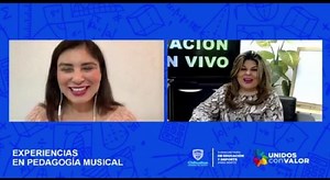Imparte profesora experiencias a través de la pedagogía musical
