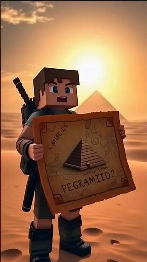 Minecraft: The Cursed Pyramid #shorts