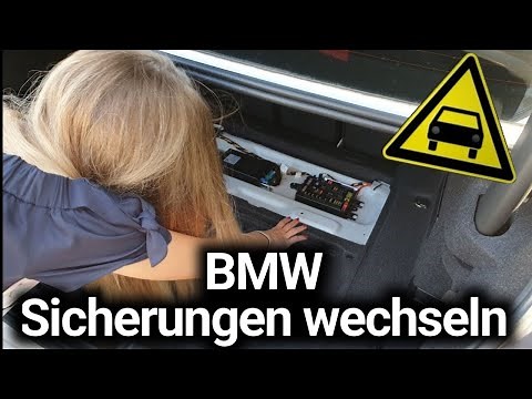BMW - Sicherung wechseln || Richtigen Sicherungskasten finden