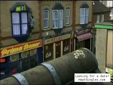 Accidental towel drop scene with Kym Ryder in Coronation Street