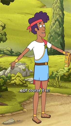 i'm calling him marb from now on 😂 📺: #krapopolis season 3 on Hulu | Animation Domination