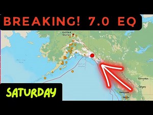 Major 7.0 Earthquake coming into Alaska right now. Saturday update
