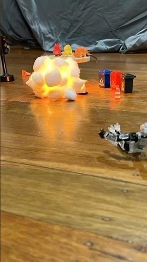 Stop Motion “Explosion” Animation