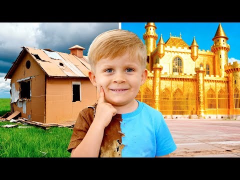 Kids Decorate Cardboard Houses + More Fun Stories