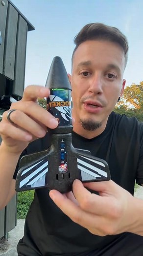  【Kids' Rocket Launcher - 100 Safe Launches, Parachute Brings You Home!】 One press launches you 200 feet into the sky, with an automatic parachute for a safe return! Soft rubber rocket head + eco-friendly foam body, won't crack upon impact with trees or shatter upon impact with the ground. It'll still look brand new after 3 years of use, giving moms complete peace of mind! 廒✨ | Fillcause | Facebook