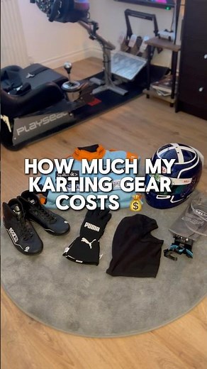 How much my Karting gear costs #gokartracing #f1 #gokart #gokarts #karting #howto #kartlife #gopro