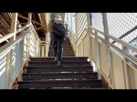 Chicago 'L' California Avenue Blue Line Station Walkthrough
