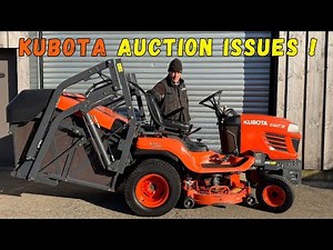 Kubota Saved The Day After My Auction Fail!