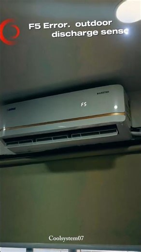 F5 error code split AC blue star inverter// #inverterac #inverteracpcbrepair #airconditioning