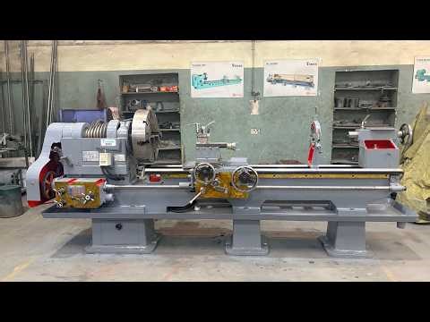 Heavy Duty Lathe Machine | Metal Turning Process in Machine Shop