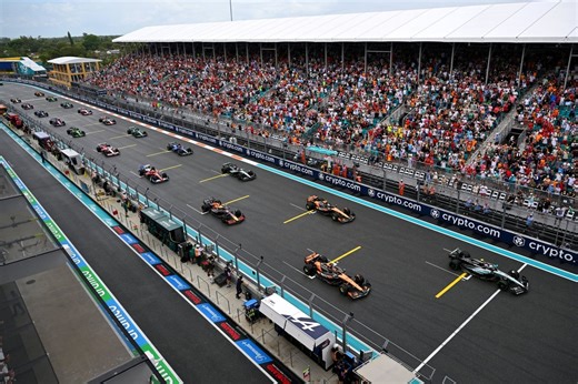 F1: Quais horários e onde ver o GP de Miami, com Bortoleto e sprint?