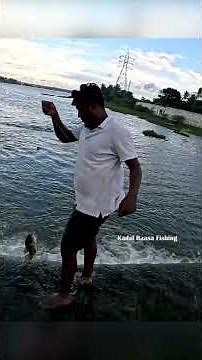 River Current vs Tilapia! Wild Catch on Algae Bait with Handline #EpicFishing #TilapiaHunt #Fishing