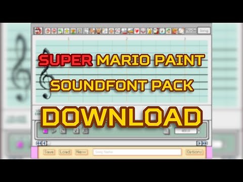 Super Mario Paint - Soundfont Pack *SMP Edition* + Download (1.2)