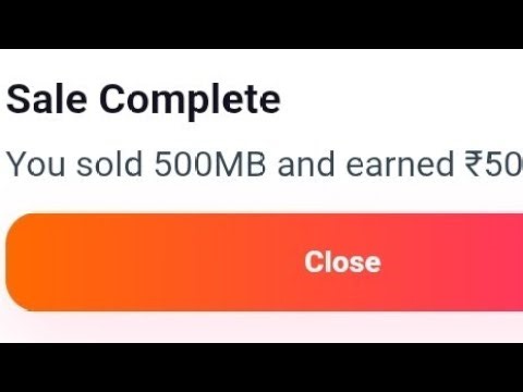 Data Bech Kar Paise 💸Kaise Kamaye | Sell Internet and Earn