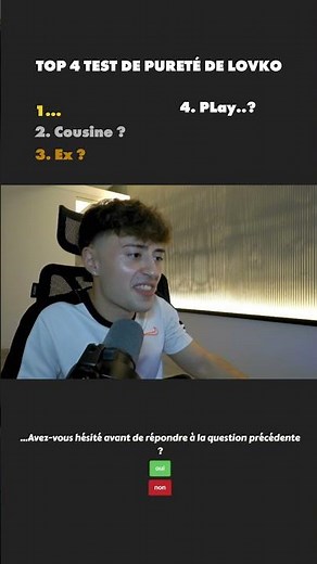C’est quoi ce test de pureté ? 😂 #humour #fyp #twitch #clips