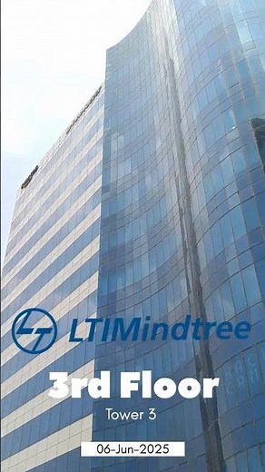 Inside LTIMindtree Office | 3rd Floor Tour | Modern IT Workplace #shorts #ltimindtree