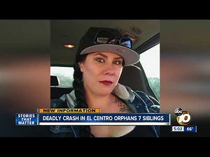 Deadly crash in El Centro orphans 7 siblings