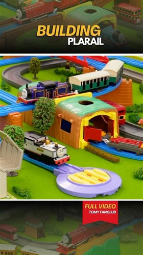 Thomas the Tank Engine steam train #thomasandfriends #railway #tomy #tomica #Plarail