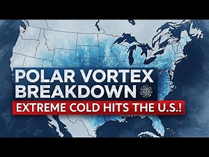 Polar Vortex Breakdown: Extreme Cold Hits the U.S.!#PolarVortexCollapse #WinterStorm #Snowmageddon
