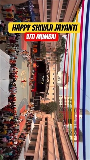 Happy Chatrapati Shivaji Maharaj Jayanti ♥️ | VJTI College Of Engineering Mumbai #shivajimaharaj