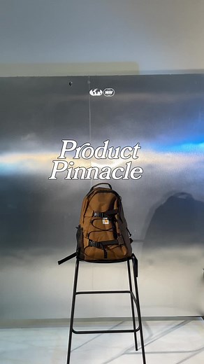 Carhartt WIP Kickflip Backpack: Durable Duck Canvas Backpack