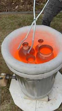 Raku firing in trash can kiln step-by-step instructions #raku #pottery #ceramic #kiln #craftsman
