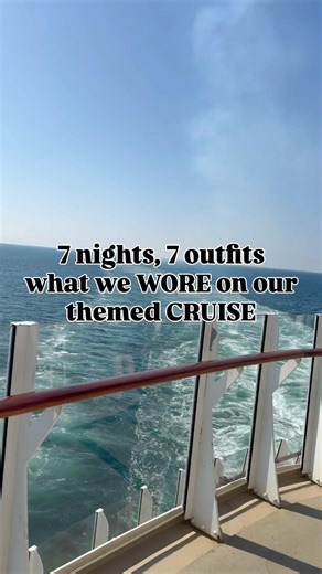 7 nights, 7 outfits: what we wore on RCL’s Western Caribbean Cruise 👀👗👔🚢🌊 #royalcarribean