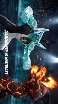 ben 10 series diamondhead vs heatblast arena fights