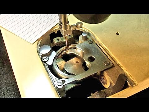 How to Set the Timing on a Singer Model 353 354 Genie Sewing Machine