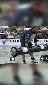 Eddie Hall's Most Brutal Log Press #strongman #strength